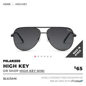 Quay high key sunglasses